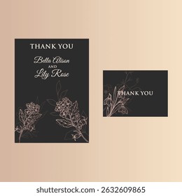 Collection of floral frames with Black and white of branches, leaves and flowers. Hand drawn elegant delicate botanical borders and wreaths. Vector isolated elements for wedding invitation, card,