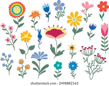 a collection of flowers including one that says  spring .