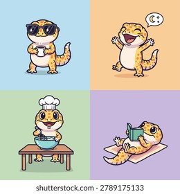 A collection four adorable