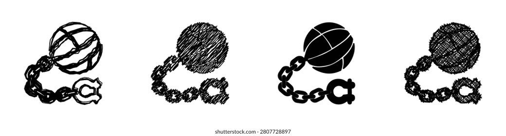 A collection four distinct