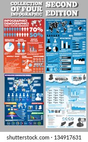 COLLECTION OF FOUR INFOGRAPHICS SECOND EDITION