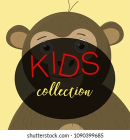collection Frame For Kids with little monkeys in the room