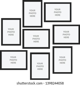 collection of frame photo illustration vector 