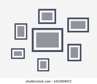 collection of frame photo illustration vector 