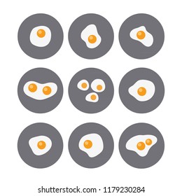 collection of fried egg