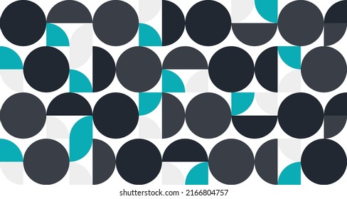 A collection of full circles, half circles, and quarter circles. Vector. Pastel colors. Abstract. Illustration. Flat. Elegant and unique design theme. Design materials for floors, walls and fabrics. 