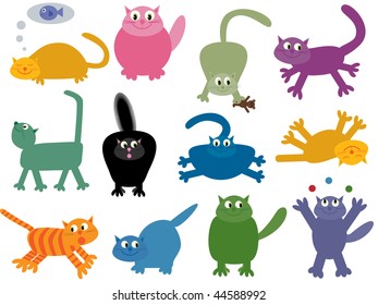 Collection of funny cats