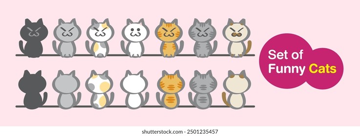 Collection of Funny Cats There are many designs to choose from