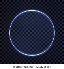 Collection of futuristic hud light blue frame. Technological background. Light glass blue frames square, oval, star, rectangle, circle. HUD PNG. Vector Illustration.