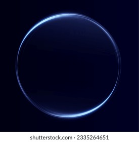 Collection of futuristic hud light blue frame. Technological background. Light glass blue frames square, oval, star, rectangle, circle. HUD. Vector Illustration.