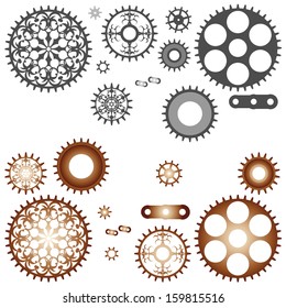 Collection of gears