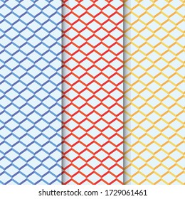 Collection of geometric minimal cube pattern set