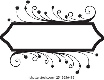 Collection of geometric vector floral frames. Oval, triangle, square Borders decorated with hand drawn delicate flowers, branches, leaves, blossom. illustration for text, web, socila media