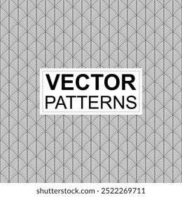 collection of geometrical textured vector backgrounds with simple and fun repeating patterns. Abstract black and white backgrounds for cards, posters, covers, banners, or branding.