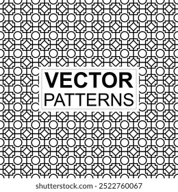 coleção de fundos vetoriais texturizados geométricos com padrões repetitivos simples e divertidos. Fundo preto e branco abstrato para cartões, cartazes, capas, banners ou marcas.