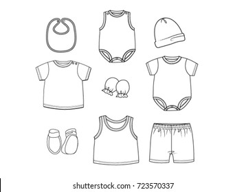 842,648 Clothing template Stock Vectors, Images & Vector Art | Shutterstock