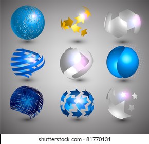 Collection Of Globe Designs