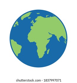 colección del símbolo del icono del globo, vaya a la ilustración del vector del icono web color editable aislado