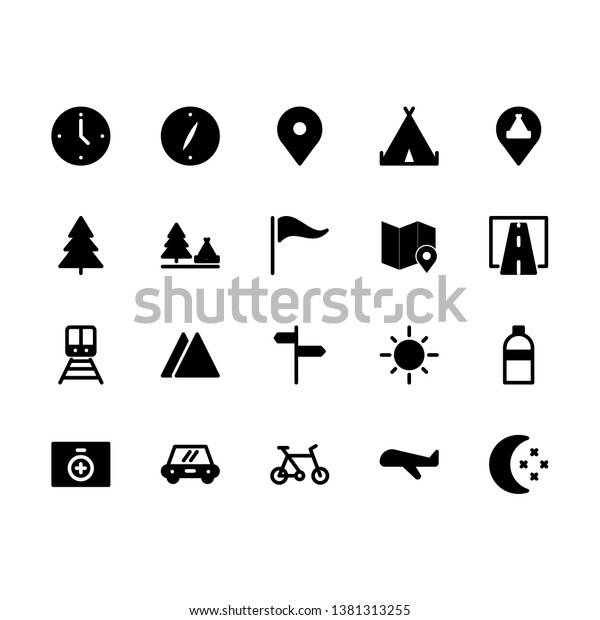 a collection of good quality travel icons for\
your application