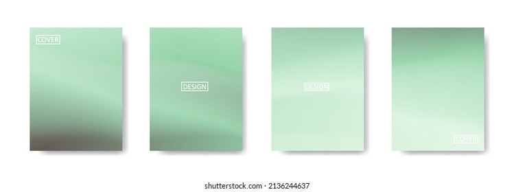 Collection of gradient background for poster flyer banner