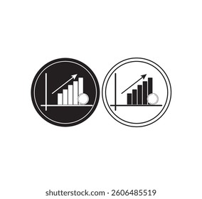 Collection of graphic icons related to currency ups and downs, currency business. Outline icon collection. Editable strokes. Vector illustration