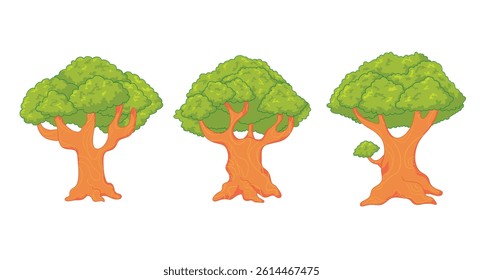 Collection of green plants with leaves in garden, symbolizing nature, freshness, botanical beauty, and life