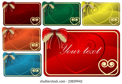 Collection of greeting cards for Valentine's Day. To see more please visit my gallery.
