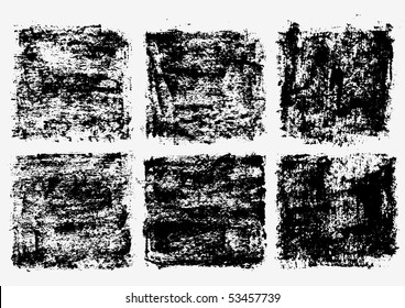 Collection of grunge textures.