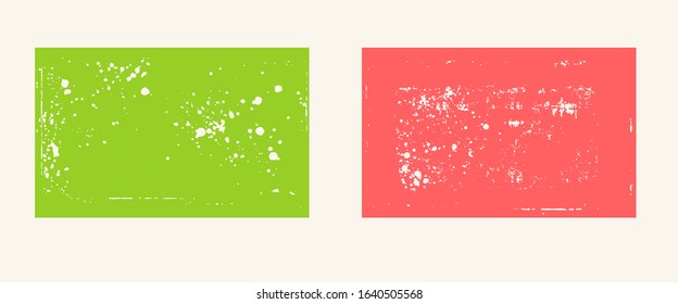 Collection grunge textures. Abstract vector background in white color. Dirty and grungy paint on old wall vector illustration.