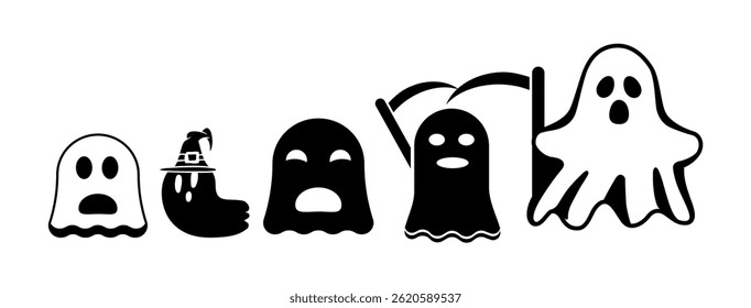 Collection Of Halloween Days Vector set of Halloween Clip Art