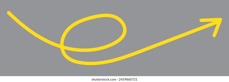  Collection hand drawn arrows. Set simple arrows isolated on white background. Arrow mark icons. Arrow paint - stock vector.