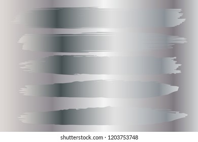 Collection of hand drawn black and white grunge brushes. Vector Grunge Brushes. Dirty Artistic Design Elements. Creative Design Elements. White background. Distress Frame, Logo, Banner, Wallpaper.
