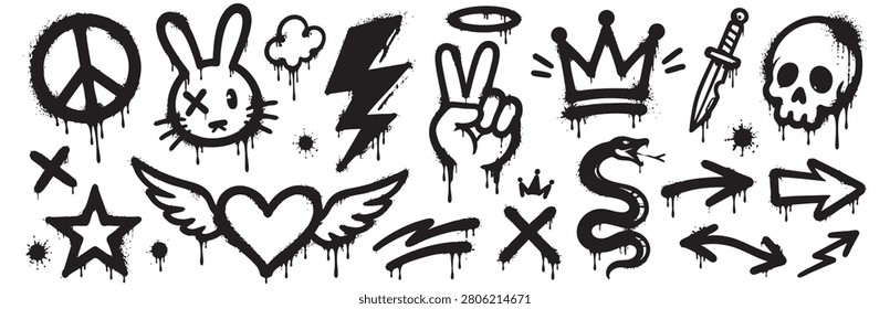 A collection hand drawn