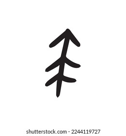 collection of hand drawn lines, brush lines, brush strokes, underlines
