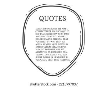 Collection of hand drawn piano bubbles templates. Concept, frame template for design poster or social media. doodle style quotes