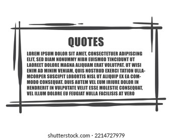 Collection of hand drawn piano bubbles templates. Concept, frame template for design poster or social media. doodle style quotes
