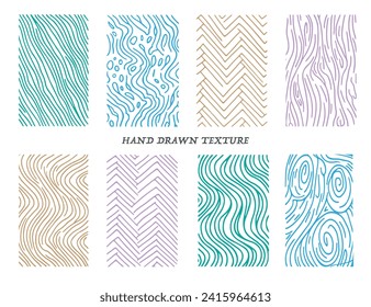 Collection of Hand Drawn Textures