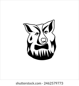 collection of hand drawn vector illustrations of cute dogs in various poses. isolated on white background. cute dog line art