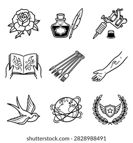 A collection hand 