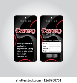 Collection Hang tag Label Sticker design illustration
