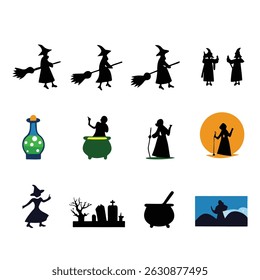 Collection of Happy Halloween Icons