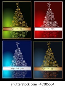 Colección de los antecedentes de Feliz Año Nuevo