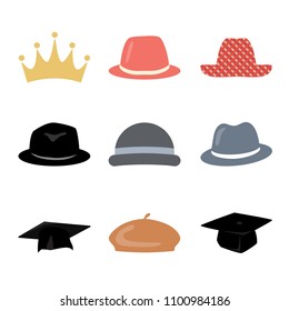 Collection of hats