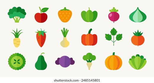 Collection for Healthy Living and Culinary Designs. berry icons set, botanical edible plants clipart, citrus graphic images, culinary ingredients drawings, edible natural products designs.