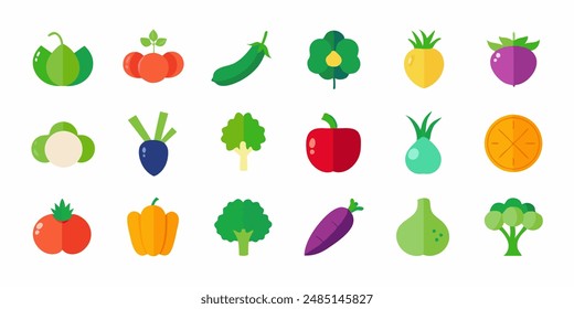 Collection for Healthy Living and Culinary Designs. berry icons set, botanical edible plants clipart, citrus graphic images, culinary ingredients drawings, edible natural products designs.