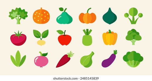 Collection for Healthy Living and Culinary Designs. berry icons set, botanical edible plants clipart, citrus graphic images, culinary ingredients drawings, edible natural products designs.