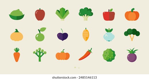Collection for Healthy Living and Culinary Designs. berry icons set, botanical edible plants clipart, citrus graphic images, culinary ingredients drawings, edible natural products designs.