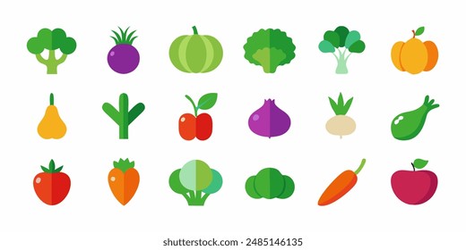 Collection for Healthy Living and Culinary Designs. berry icons set, botanical edible plants clipart, citrus graphic images, culinary ingredients drawings, edible natural products designs.