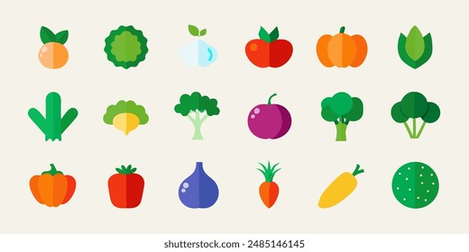 Collection for Healthy Living and Culinary Designs. berry icons set, botanical edible plants clipart, citrus graphic images, culinary ingredients drawings, edible natural products designs.