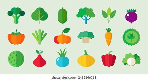 Collection for Healthy Living and Culinary Designs. berry icons set, botanical edible plants clipart, citrus graphic images, culinary ingredients drawings, edible natural products designs.
